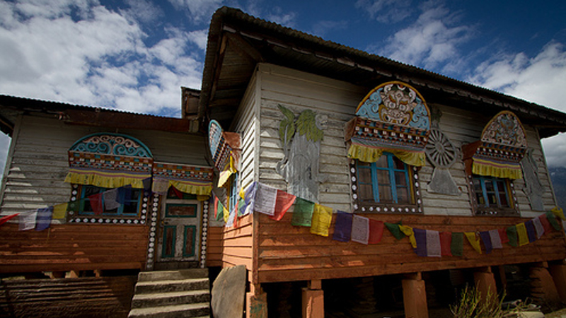 Samten Yongcha Monastery, Mechuka 