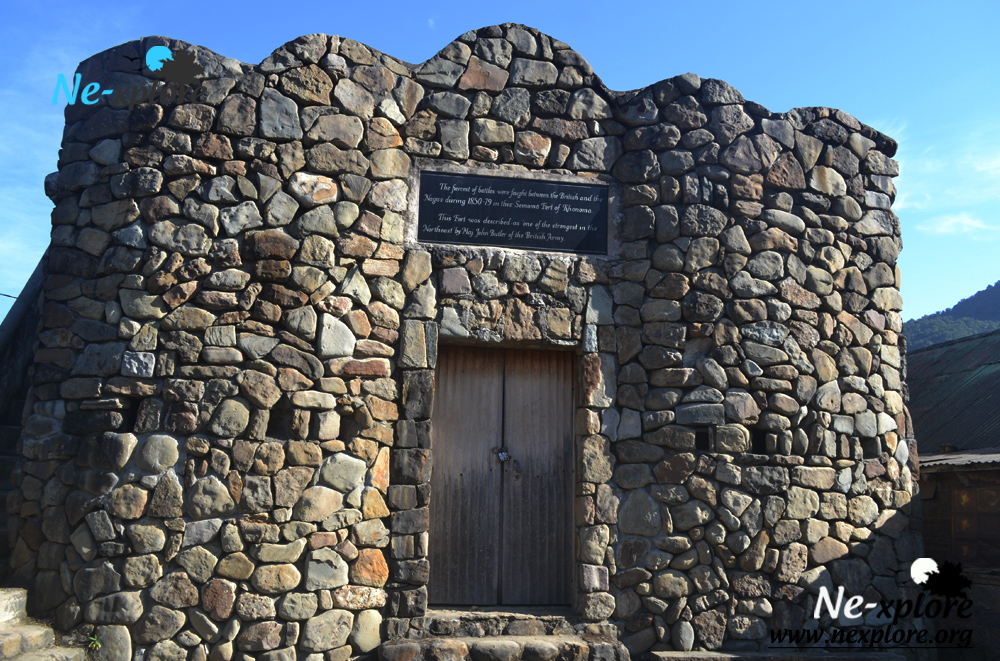 Khonoma village Fort