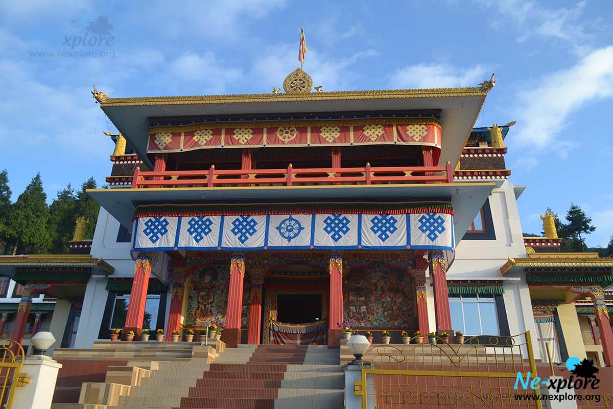 Bomdila Monastery, Guwahati to Tawang Road Trip