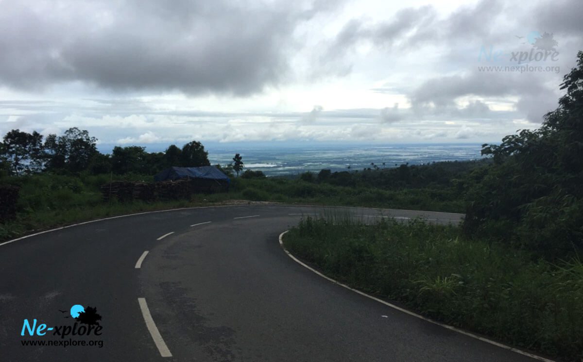 road in Meghalaya