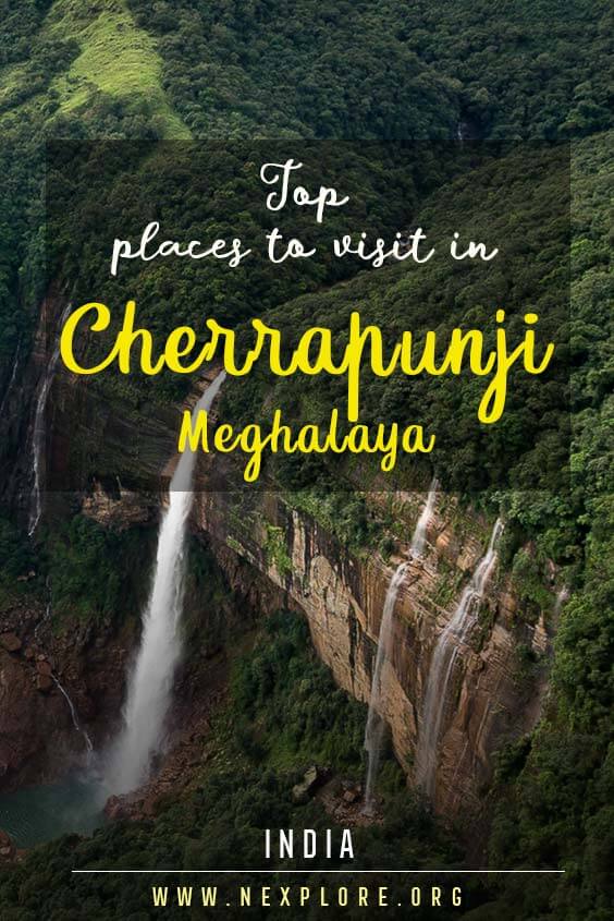 best attractions in Cherrapunji Meghalaya
