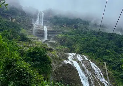 7 days Meghalaya tour with waterfall and Living Root Bridge trek